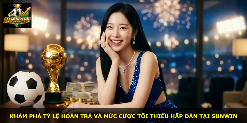 Khám phá tỷ lệ hoàn trả và mức cược tối thiểu hấp dẫn tại Sunwin